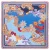 Roeckl Doek ‘Summer Vibes’  blauw / lichtblauw / donkerblauw / geel