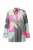 Ulla Popken Tuniek  kaki / pastelgroen / neonroze