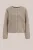 WE Fashion – Dames gebreid vest van wolmix – Regular fit – Beige –