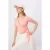TRENDYOLMİLLA Dames Roze Effen Kort Bolero Blouses