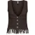 Only Onlalix life sl fringe waistcoat knt –