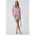 Oversized T-shirt met ronde hals