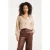 Smashed Lemon Satijnen blouse met kraag en knoopsluiting |