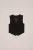 WE Fashion – Jongens regular fit gilet met stretch – Regular fit – Zwart –