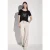 Street One Dames Shirt met print in Zwart