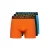 Duck and Cover Heren Highlighter Boxer Shorts (Pack of 3) (Blauw/oranje)