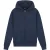 Malelions Men Striped Signature Zip Hoodie | Navy