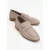 Splice Leren Plat Loafers Dames