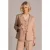 Yest regular blazer met linnen camel