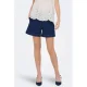JDY straight casual short medium blue denim