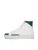 nae Vegan Shoes Sneakers hoog ‘London’  donkergroen / wit
