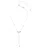 Swarovski Ketting  goudgeel / groen / lila / zilver
