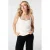 MS Mode aansluitend top Plus Size – ecru