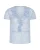 SAINT TROPEZ Blouse ‘SZRachil’  lichtblauw / wit