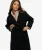 Superdry & Co Relaxed Lange jas van Wolmix Black