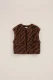 WE Fashion – Meisjes teddy gilet – Regular fit – Multikleur –