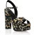 Sandalen Hoge Hakken Leopard