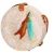Gave Lux Schoudertas  beige / turquoise / cognac / rosa / wit