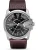 DIESEL Analoog horloge ‘Master Chief’  donkerbruin / zwart / zilver