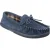 Cotswold Alberta Suède Heren Pantoffels In Marineblauw