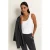 Claudia Sträter jersey singlet ecru gebreid