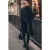 Mikuta The Black Sequin Kimono Black