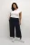 Casual broek Loose fit Midnight Marine