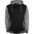 Urban Classics Heren Tweekleurige Zip Hoodie (Zwart/Grijs)