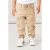 NAME IT MINI regular fit cargobroek NMMBEN zand