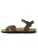Bayton Sandalen met riem  kaki