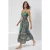 Damesjurk, zeer kleurrijk, recht model, maxi-jurk, losvallend, oversized, strandjurk