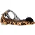 Aquazzura Sunshine Leopard-Print Veterschoen Ballerina’s in Bruin Leder