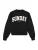 GARCIA Meisjes Tekst Print Sweater Zwart Lange mouw