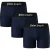 Korte Boxershorts in Marineblauw