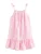 Next Jurk  lichtgeel / rosa / wit