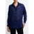 French Connection Burnout Satin Popover Midnight