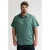 Petrol industries Plus Size regular casual overhemd met linnen groen
