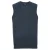 Russell Collection Heren Katoen Acryl V Hals Mouwloos Sweatshirt (Franse marine)