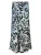 MADELEINE Rok  blauw / zwart / wit