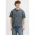 JACK & JONES PREMIUM regular casual overhemd blauw
