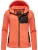 MARIKOO Fleece jas ‘Mount Iwaki’  oranje / zwart