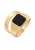 KUZZOI Ring  goud / zwart