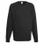 Fruit Of The Loom Heren Lichtgewicht Raglan Sweatshirt (240 GSM) (Zwart)