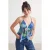 TRENDYOLMİLLA Dames Meerkleurig Tie-dye print Kort Relaxed fit Blouses
