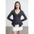 Kanten V-hals Knopen Cardigan