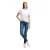 Damesjeans Lee Mid Fade Skinny