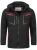 Arctic Seven Functionele jas  grijs / rood / zwart