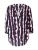 s.Oliver Blouse  lila / zwart / wit