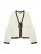 VERO MODA Gebreid vest ‘Becca’  zwart / wit