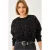 Patroon Crew Neck Trui met Pompon